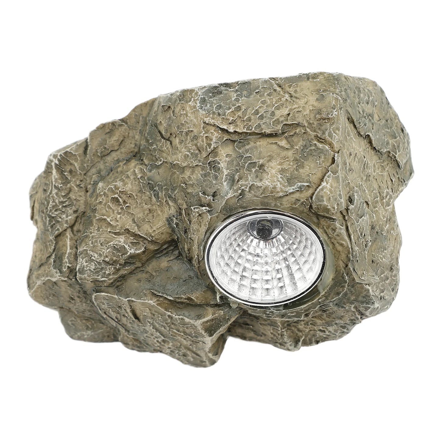Solar Powered Lighted Stone Hide A Key
