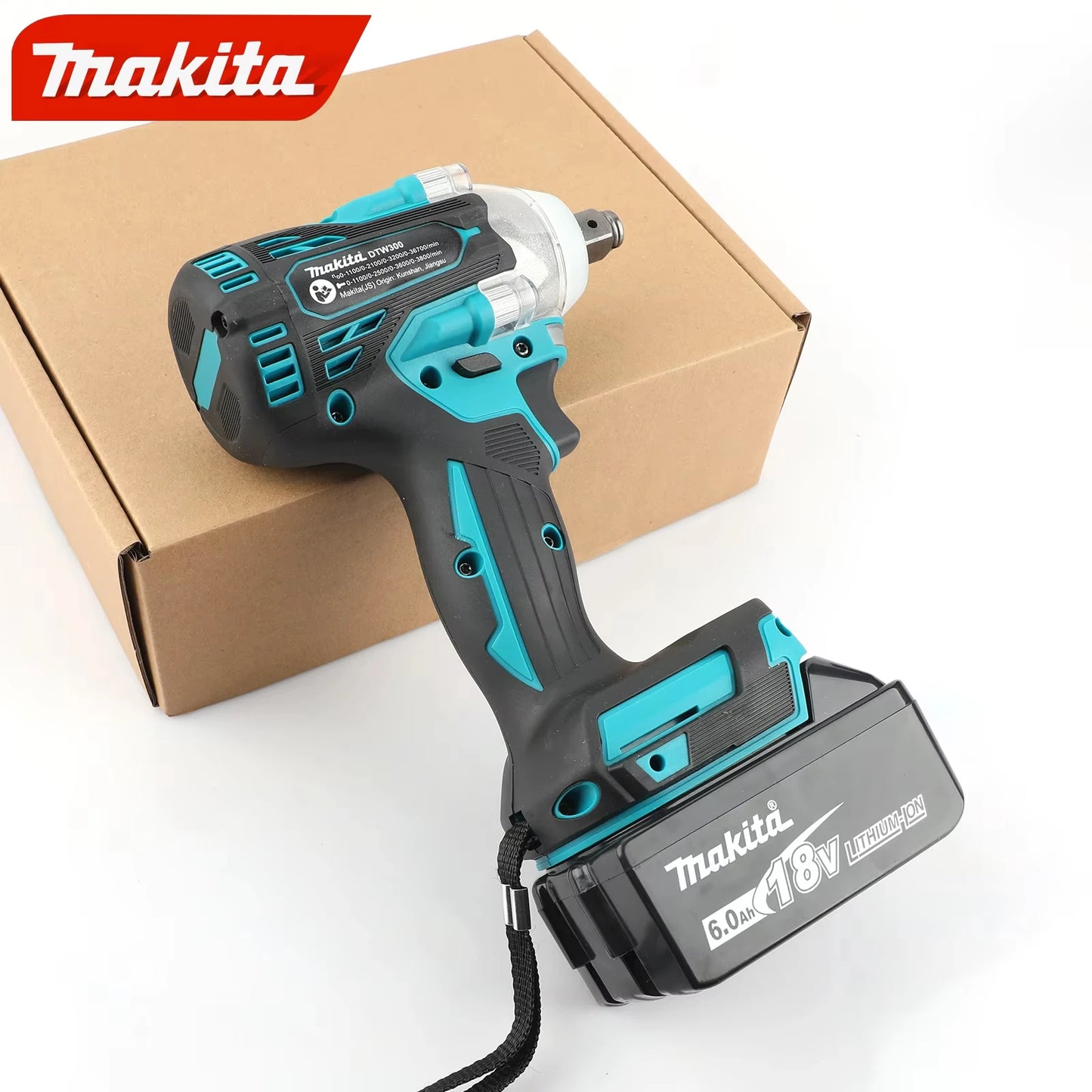Makita 18V DTW300 Cordless Impact Wrench 1/2in Brushless