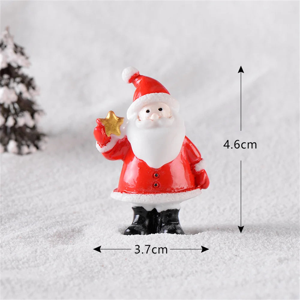 Christmas Mini Resin Figurines