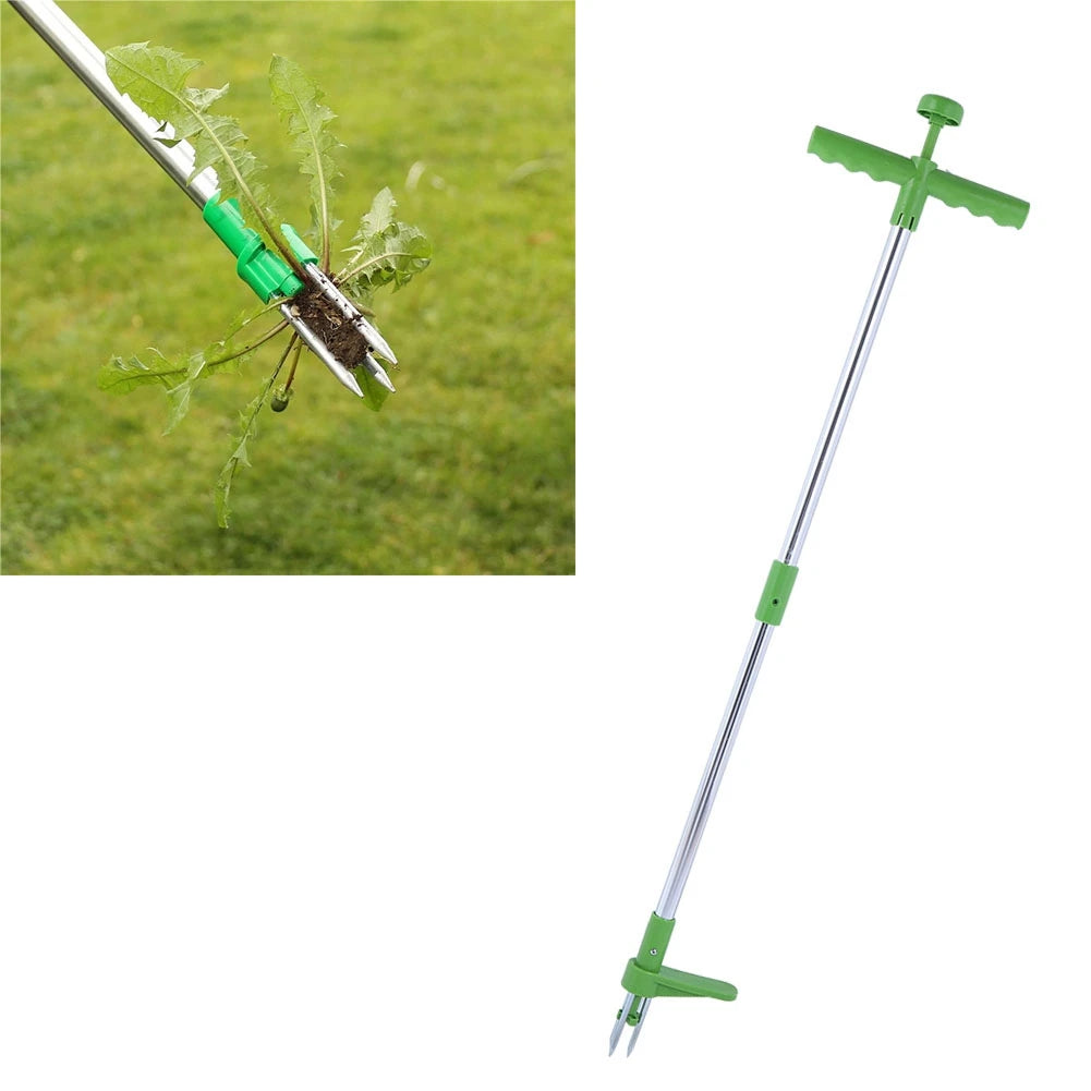 Garden Tools Portable  Puller Stand Up er Long Handle Garden Lawn Root Killer Remover Tool