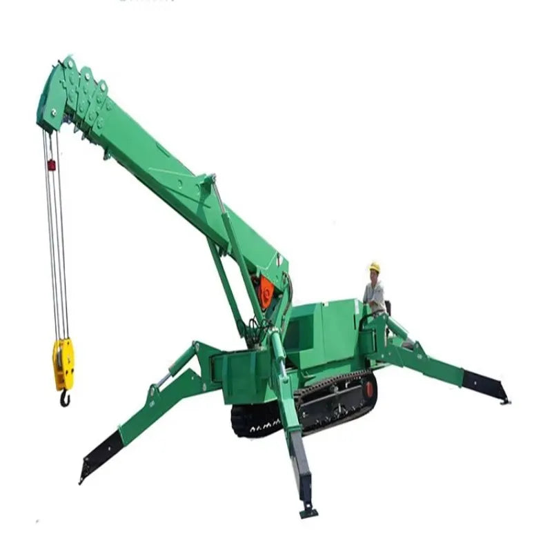 Spider Crane 360 Spin 8-20m 1.5t Mini Crane Towable Telescopic Boom Lift