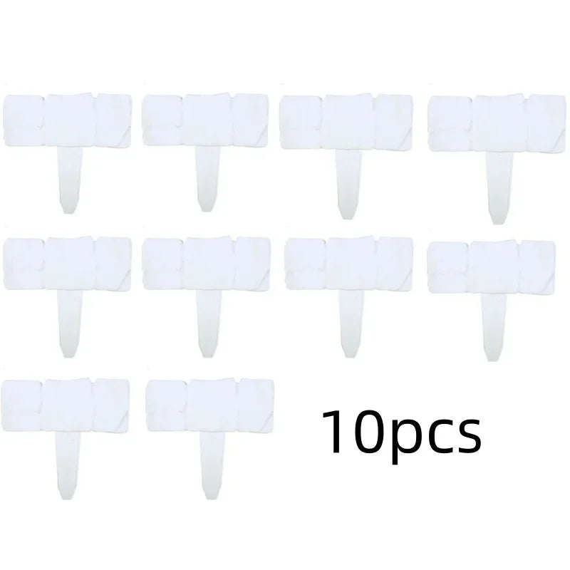10pcs locking Plastic Fence Imitation Stone Garden Barrier