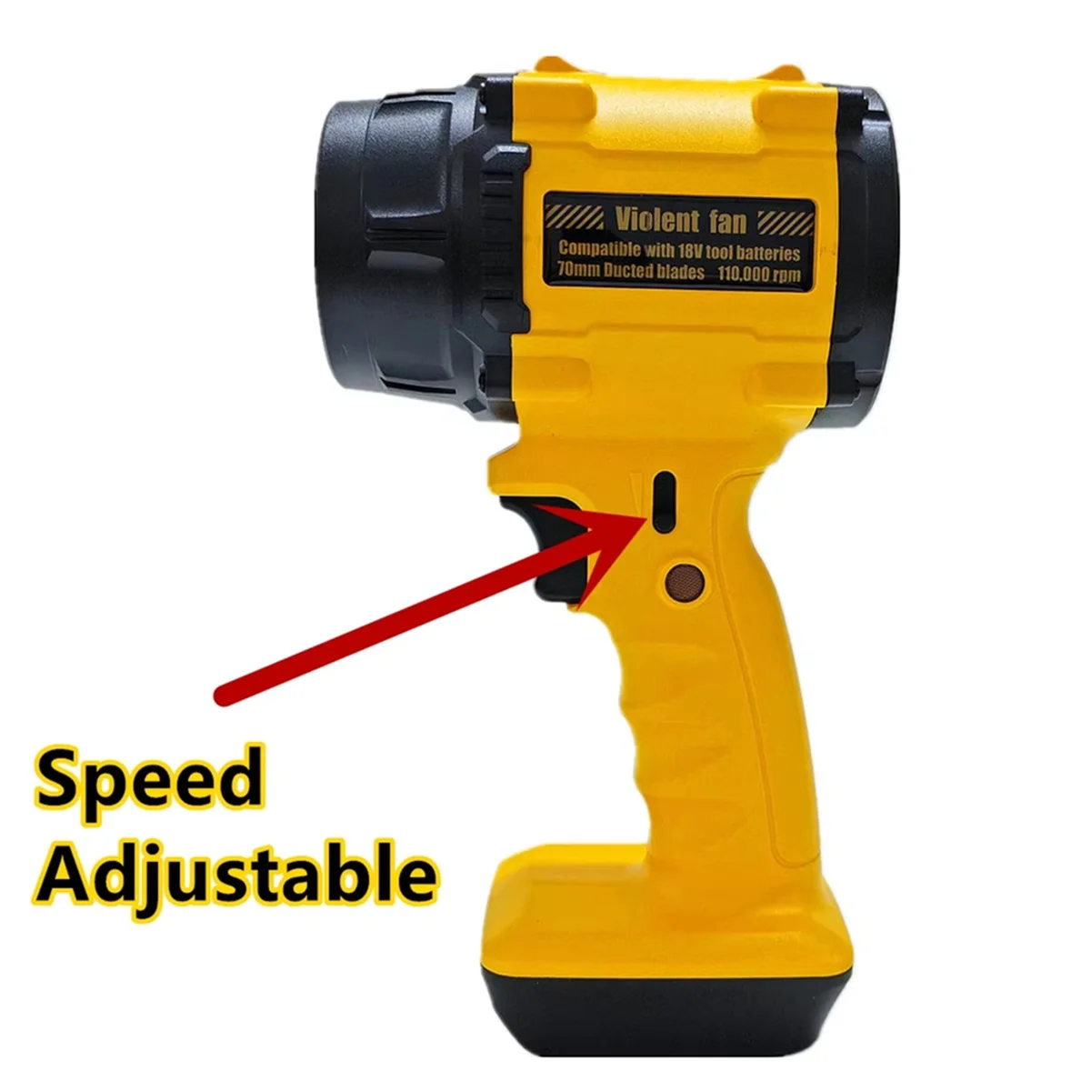 MCGS Cordless Leaf Blower, Turbo Jet 110000 RPM 200 Mph, For  20V 18V