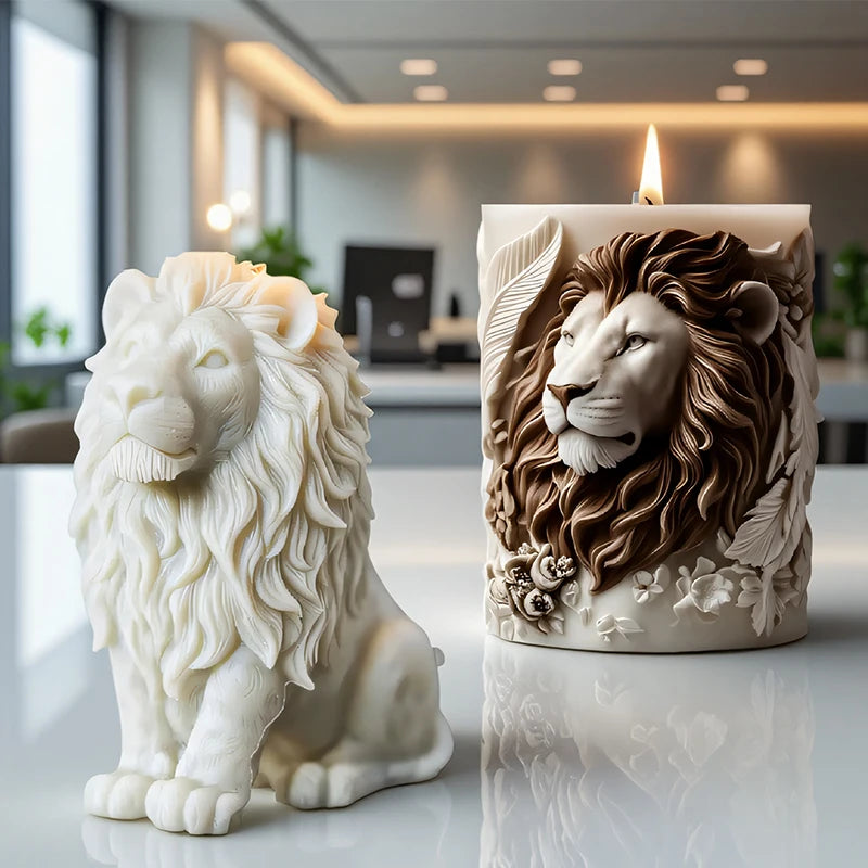 Lion Mold for candle's
