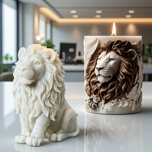 Lion Mold for candle's