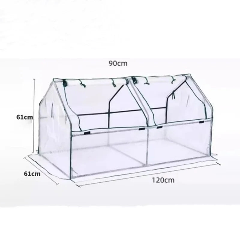 Thermal greenhouse in winter home greenhouse Thermal insulation
