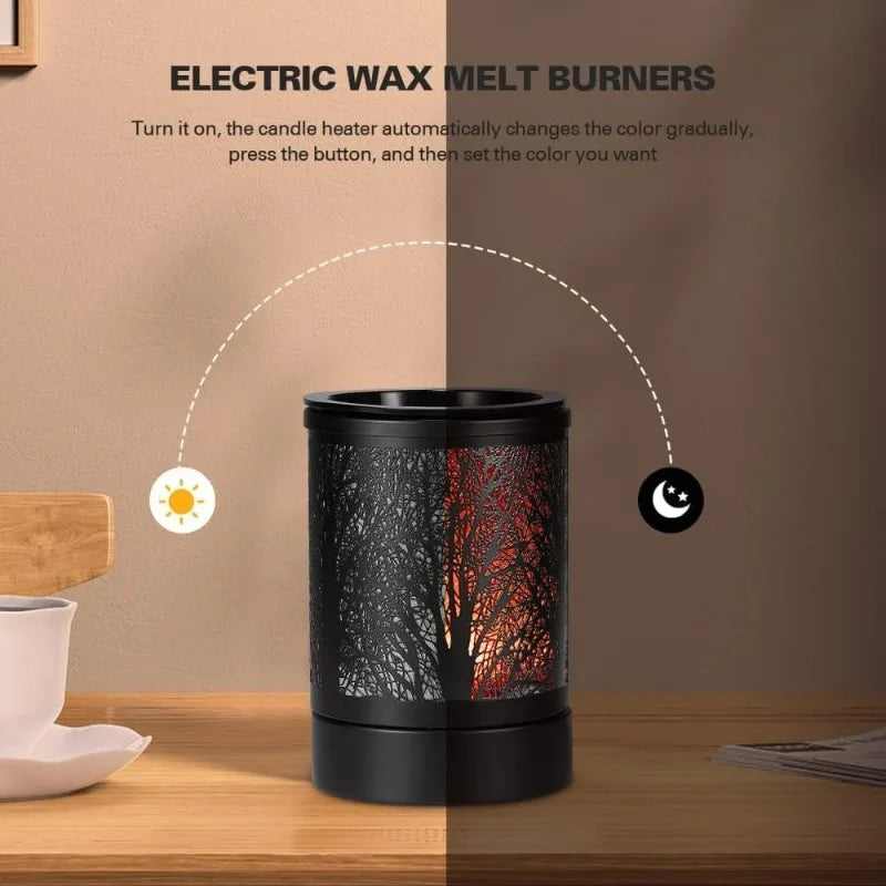 1PCS Electric Wax Melt Warmer LED Changing Light " Fragrant"