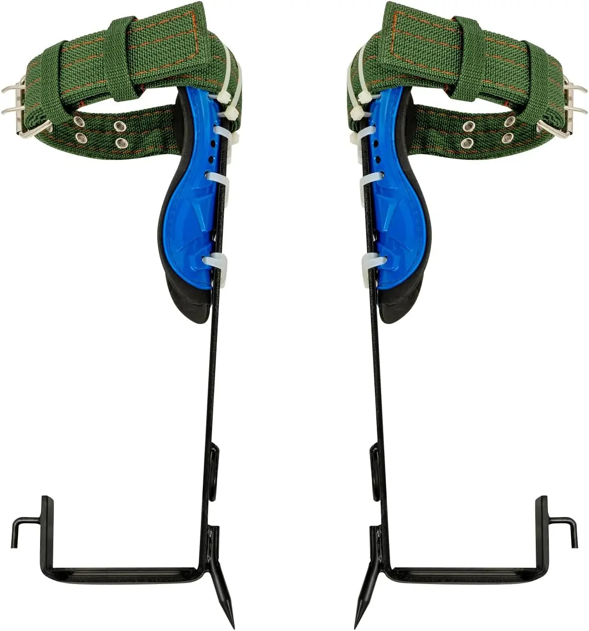 Climbing Tree Shoes Enhanced Stainless Steel Spikes Tree Climbing with Safety Belt and Rope