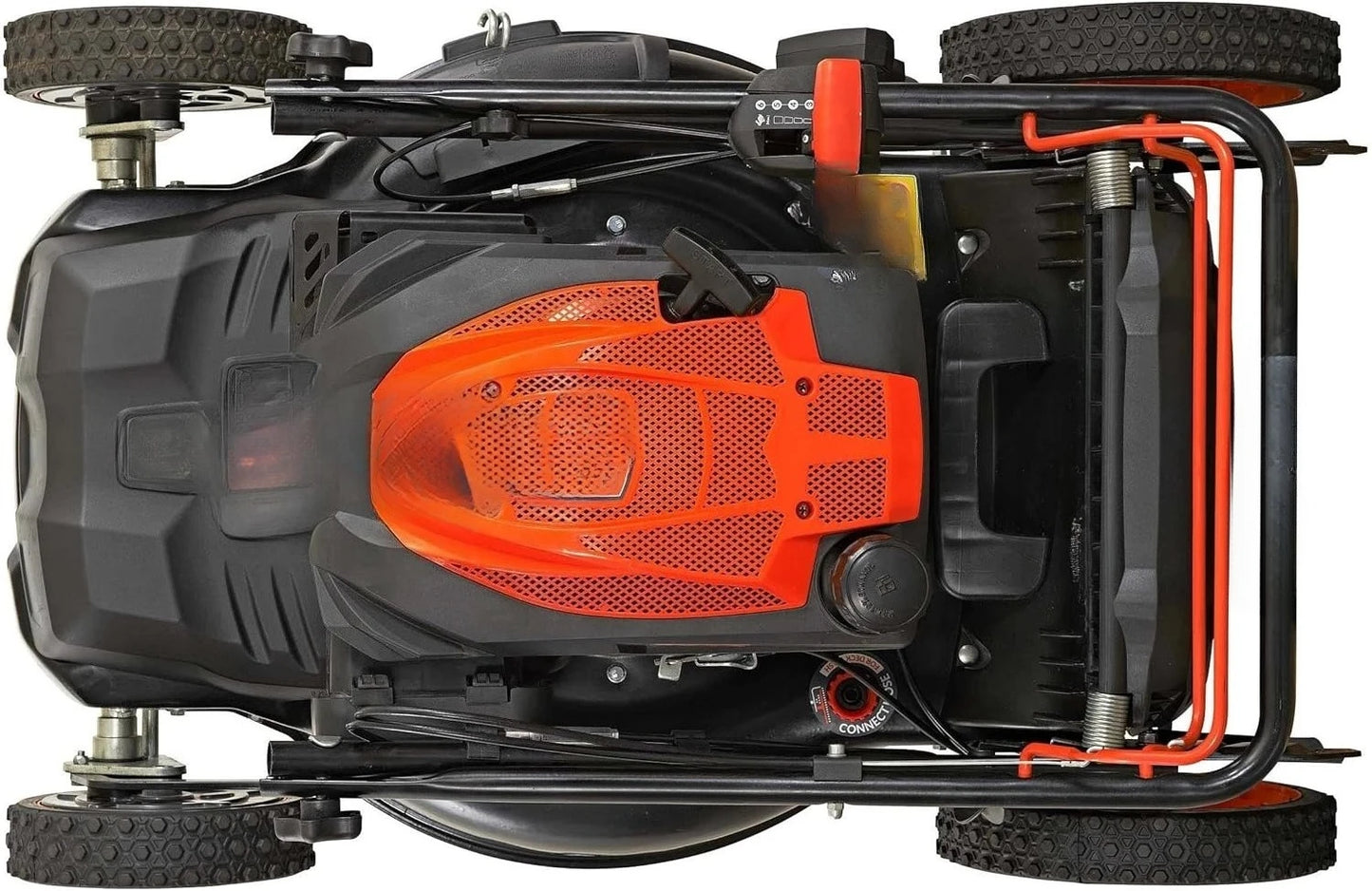 PACE 6 Speed CVT High Wheel FWD 3-in-1 Gas Walk Behind Self Propelled Lawn Mower