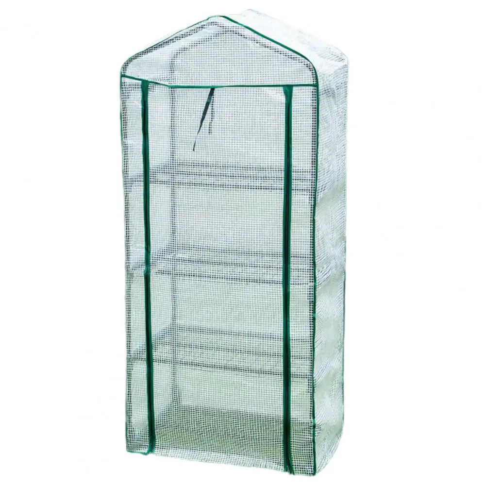 Portable PVC Greenhouse Cover Foldable Anti-Aging Greenhouse Cover Frame not included