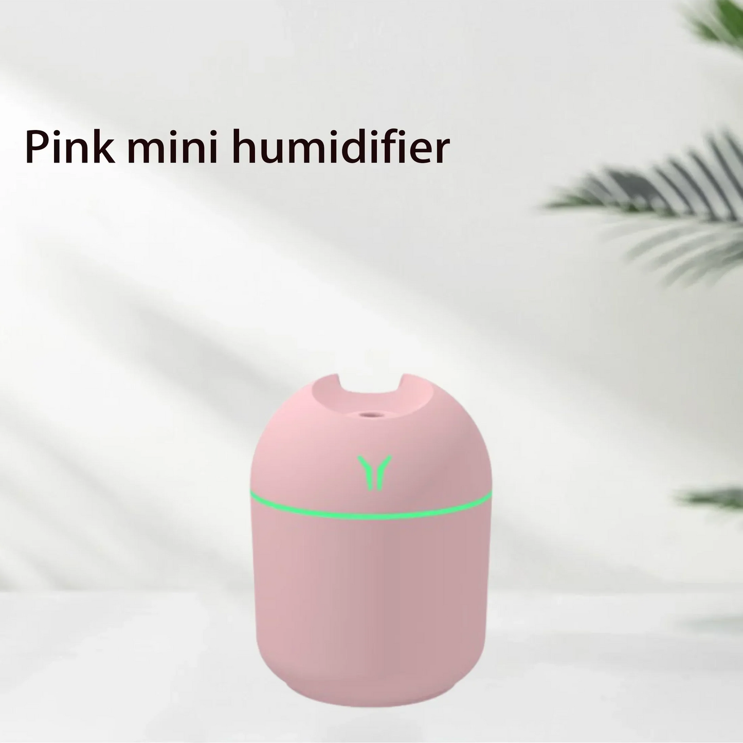 Compact USB Aroma Diffuser & Humidifier with LED Night Light
