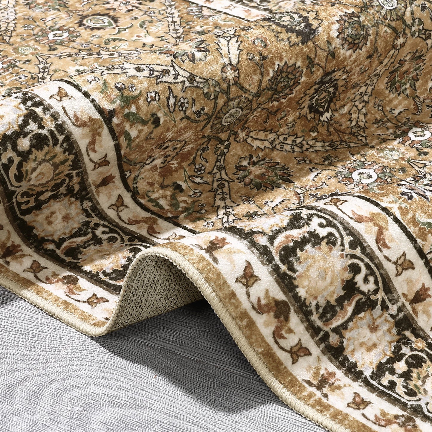 Rug for Living Room, Machine Washable, Non-Slip, Stain & Water Resistant,