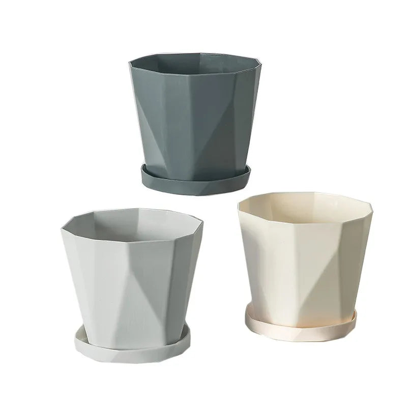 Flowerpot with Thickened Nordic Simplicity Durability and High Aesthetic Value