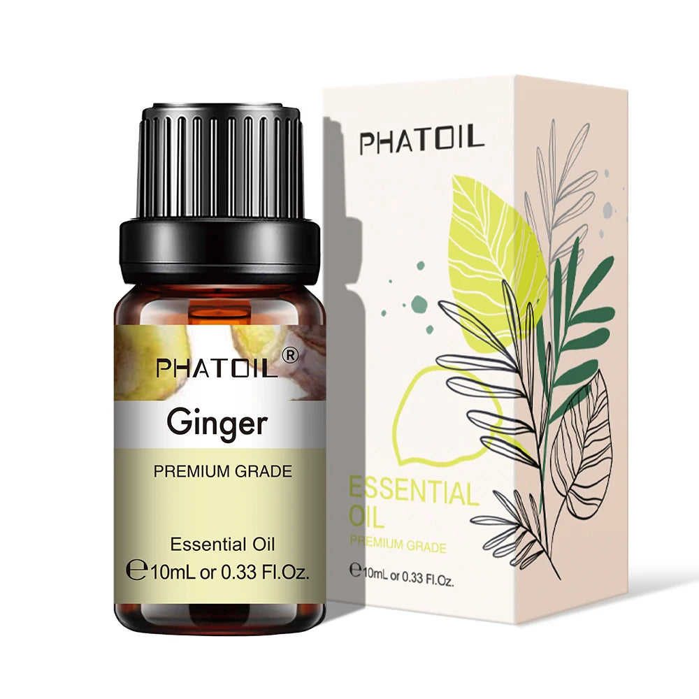 PHATOIL Natural Plant Essential Oil 10ml for Diffusers