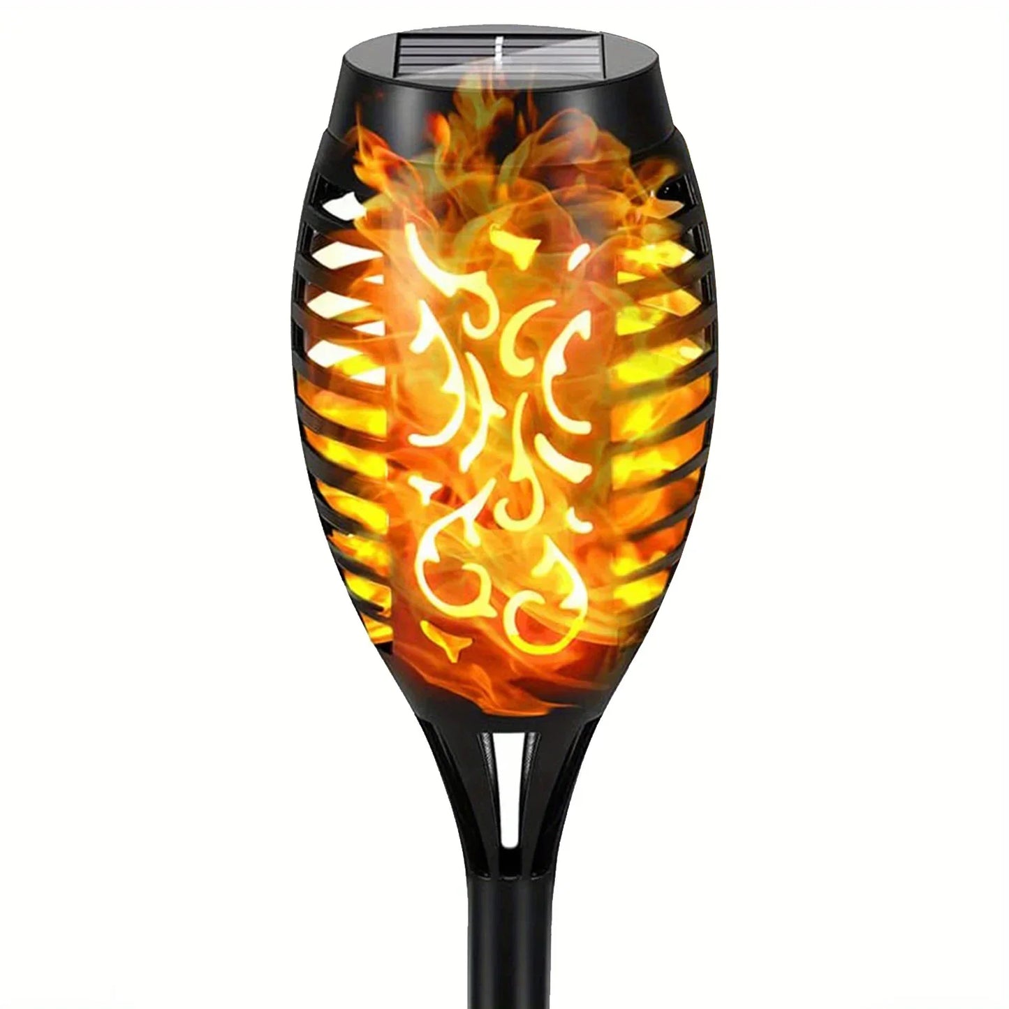 12 LED Solar Flame Torch Lights Outdoor – Waterproof Garden Lighting