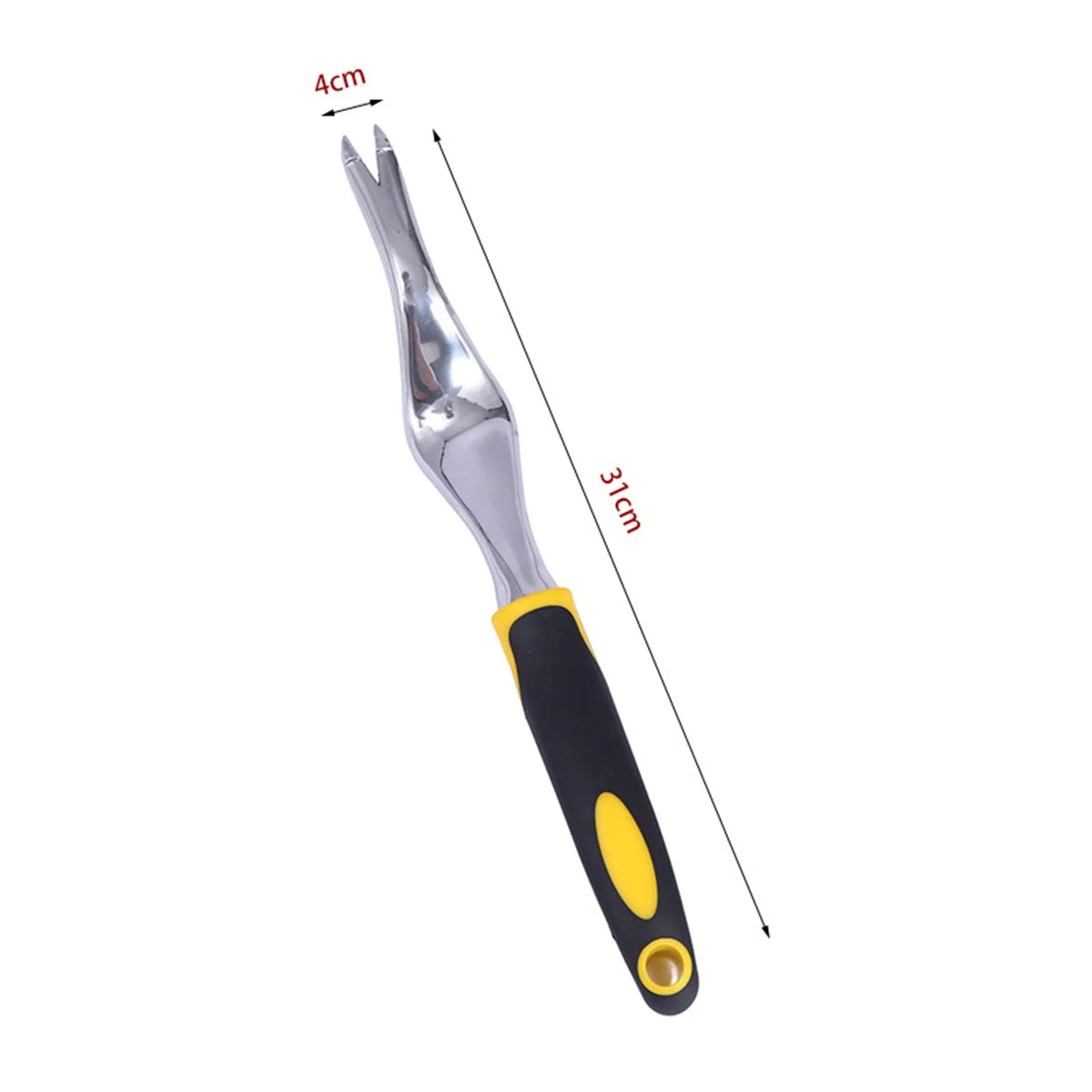 Garden Tool Hand Trowel, Rake, Cultivator, Weeder Tools with Ergonomic Handle,
