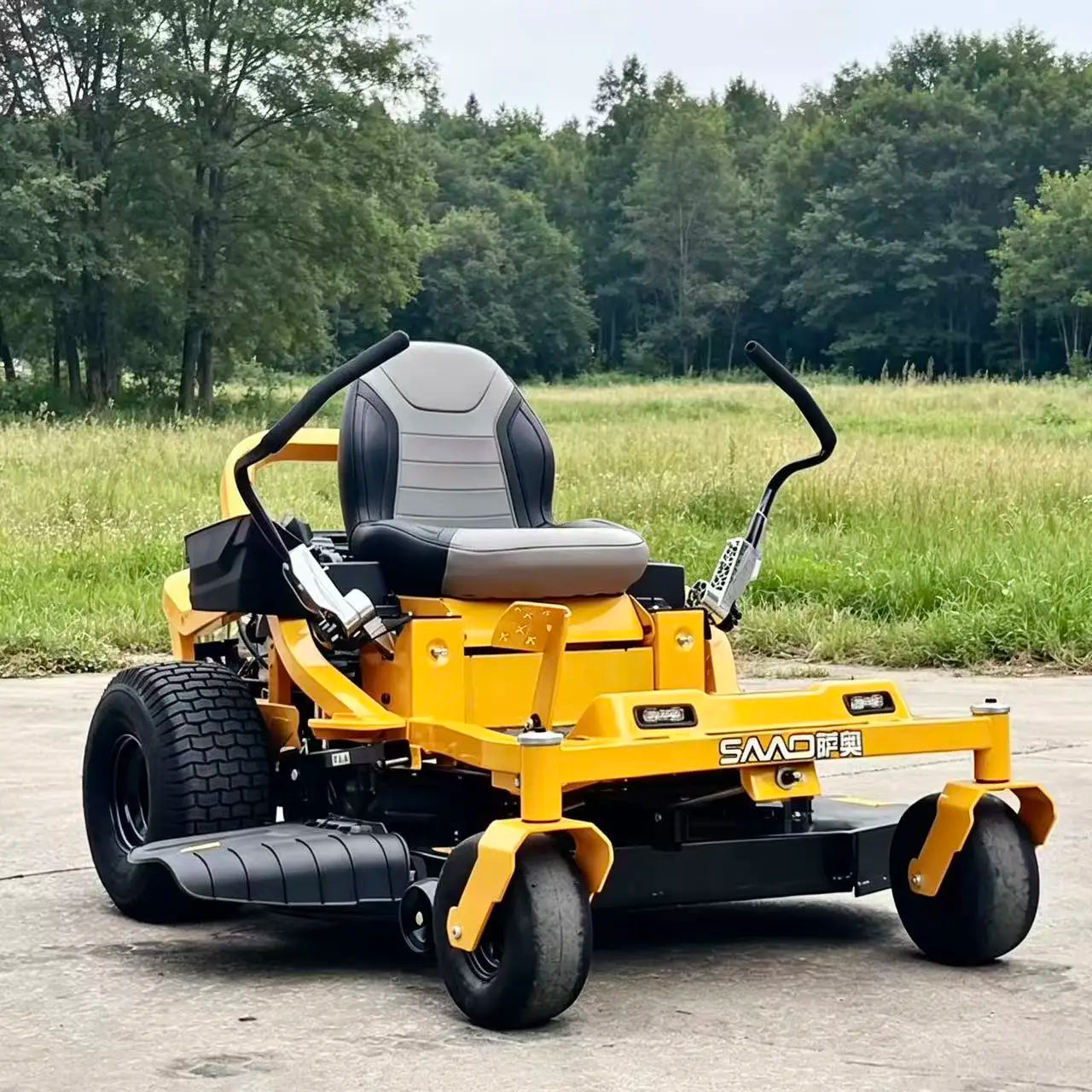 Universal Riding Lawn Mower with Front Loader 60 HP