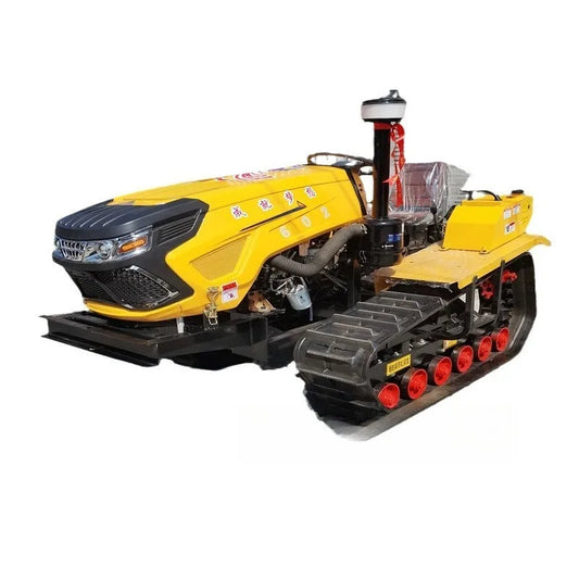 25 horsepower crawler rotary tiller, orchard crawler tractor