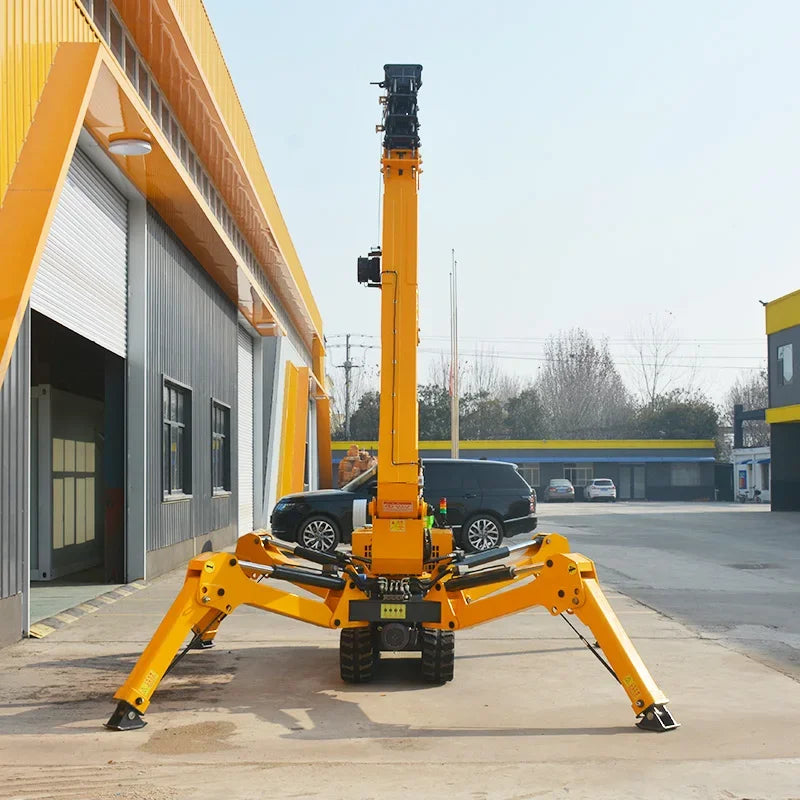 Spider Crane 360 Spin 8-20m 1.5t Mini Crane Towable Telescopic Boom Lift