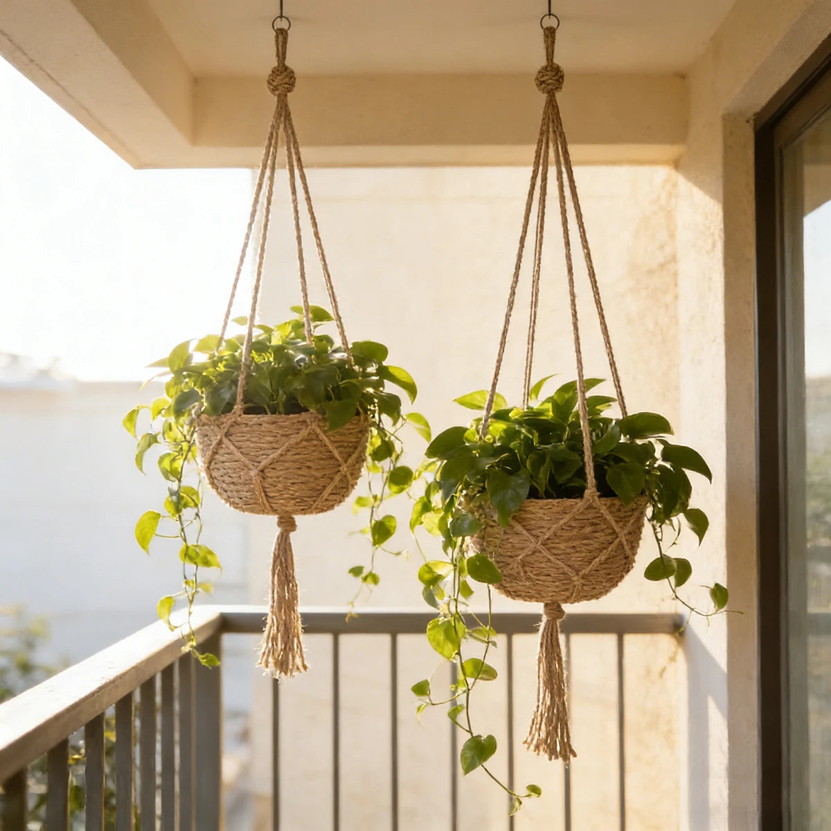 1PCS  Decorative Hanging Flowerpot Baskets