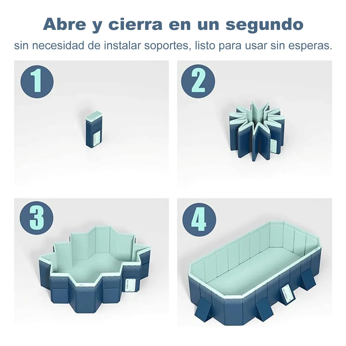 2.1m 2.6m 3m Non-Inflatable Home Swimming Pool Foldable Summer Water Sports Party Pools