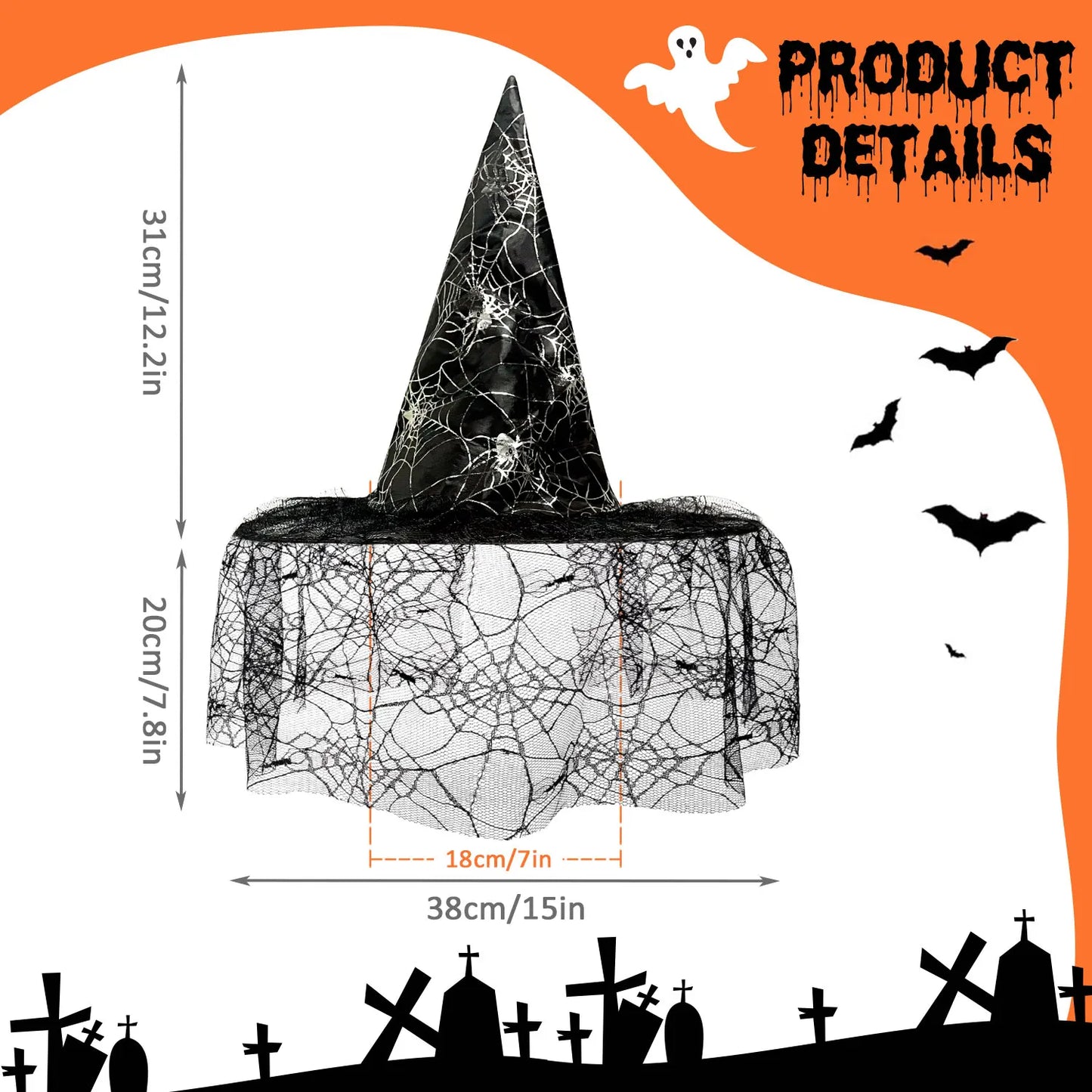 Halloween Witch Hats