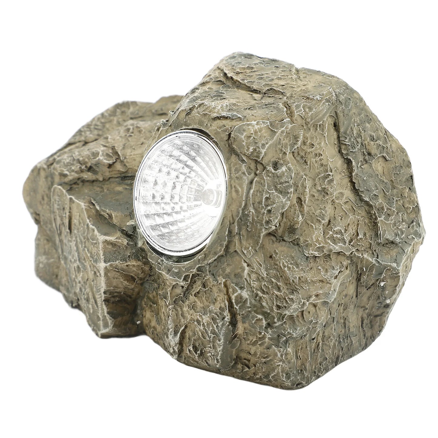 Solar Powered Lighted Stone Hide A Key