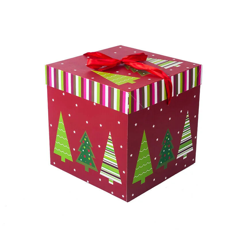 Christmas Gift Boxes Outdoor Present Decoration Under The Tree Package