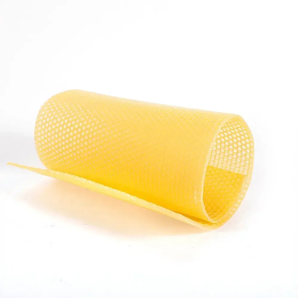 30PCS Beeswax Foundation Sheets 19.5x41.5cm Beehive Frames Wax Comb