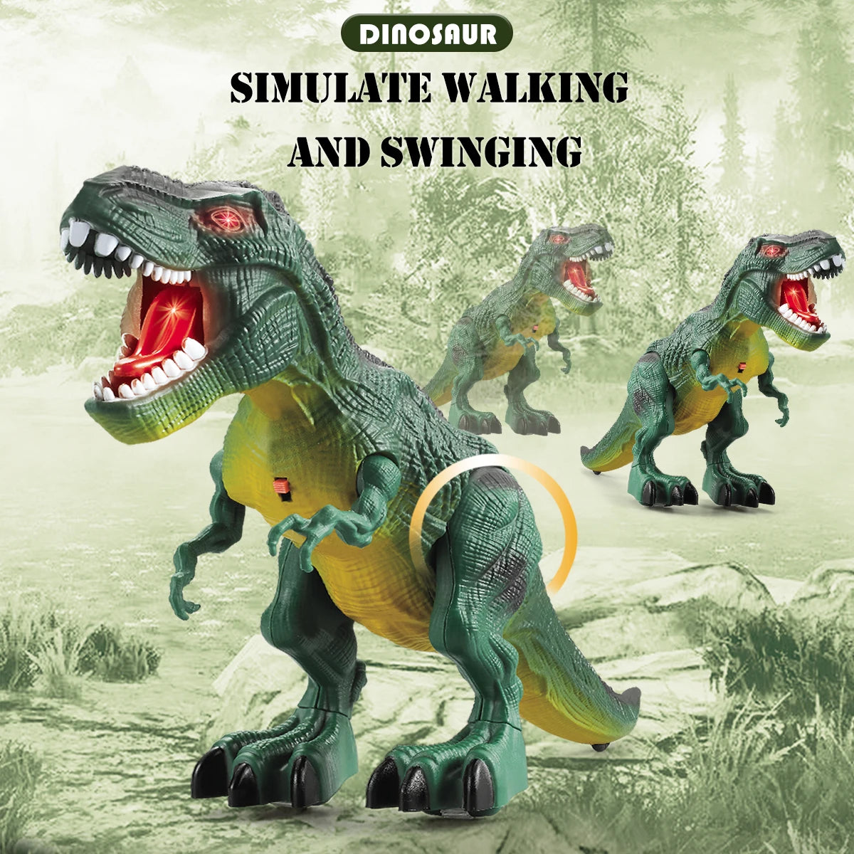 Remote Control Dinosaur Simulated Tyrannosaurus Rex Dinosaur Electronic Walking Robot