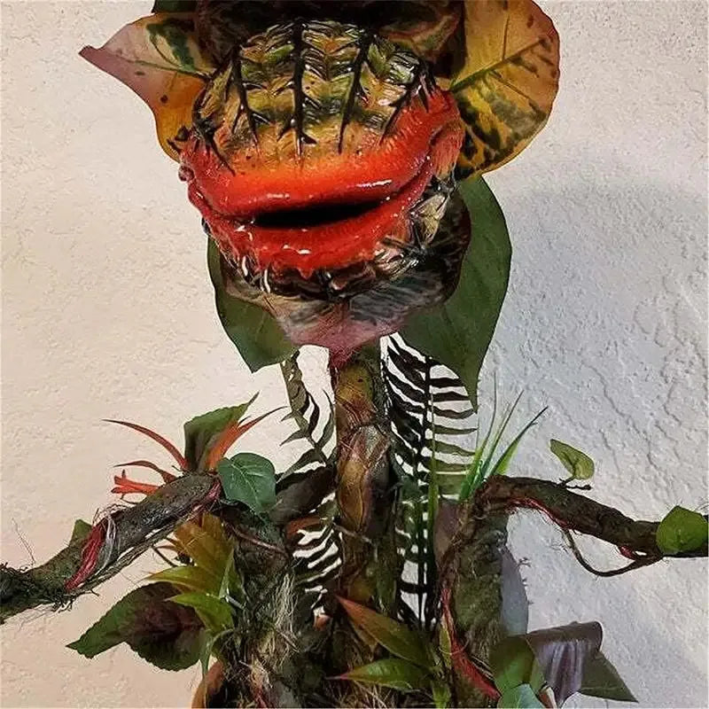 Halloween Resin Audrey II Piranha Plant Decoration Pop Movie Little Shop Of Horrors Statues