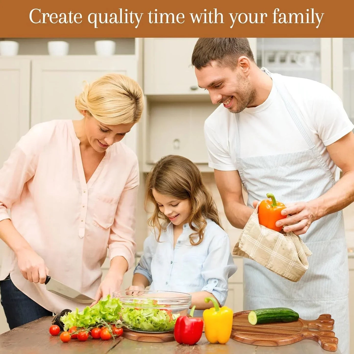 Appetizer Platter Decorative Christmas Tray Dessert/Snacks, Wood Serving Platter