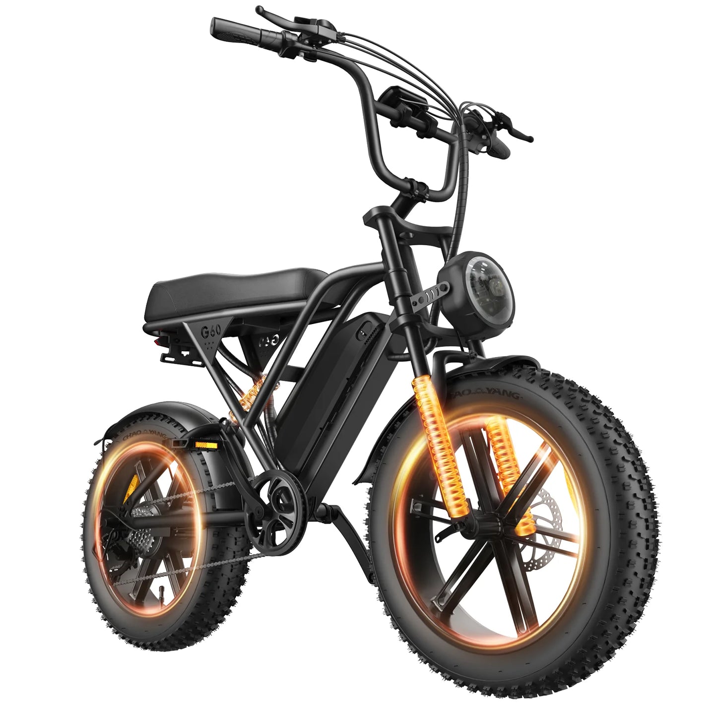 Electric Bike 20"x4.0 Fat Tire Ebike for Adults 1500W Peak Electric Mountain Bike 32mph E bike UL 2849