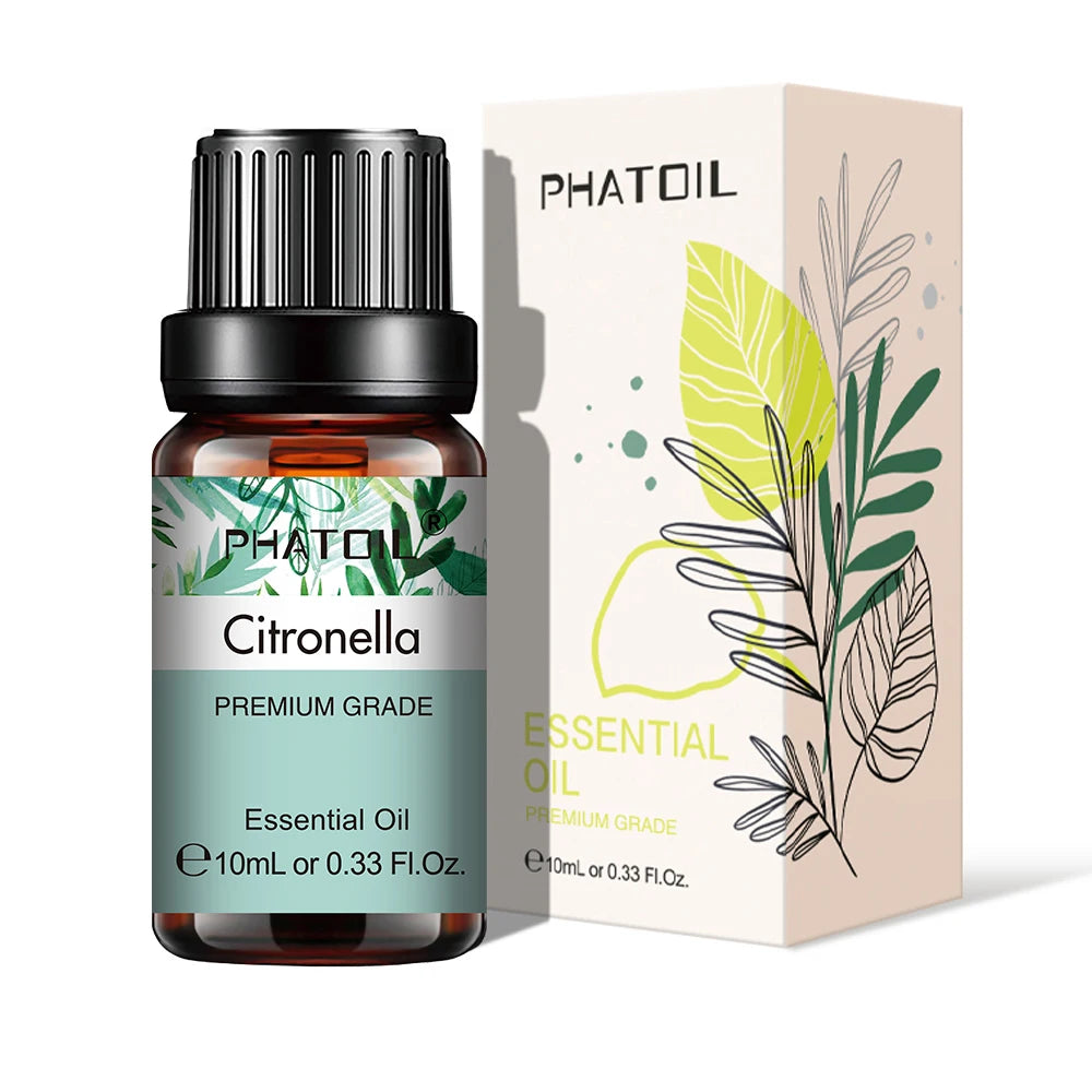 PHATOIL Natural Plant Essential Oil 10ml for Diffusers