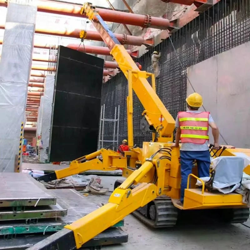 Spider Crane 360 Spin 8-20m 1.5t Mini Crane Towable Telescopic Boom Lift