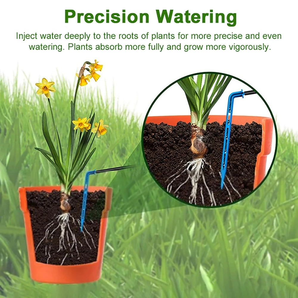 Solar Automatic Drip Irrigation System Timed Drip Hose Watering Device