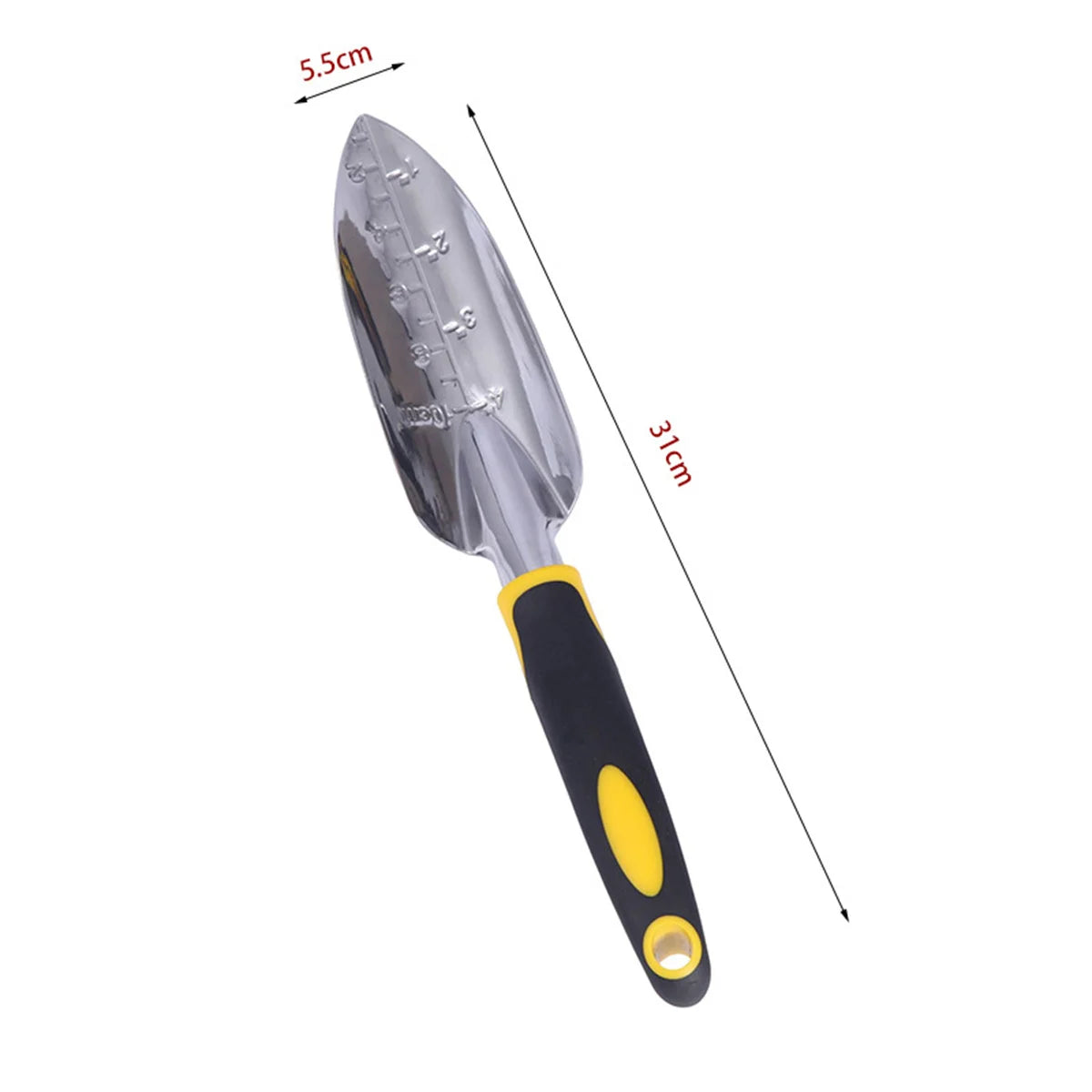 Garden Tool Hand Trowel, Rake, Cultivator, Weeder Tools with Ergonomic Handle,