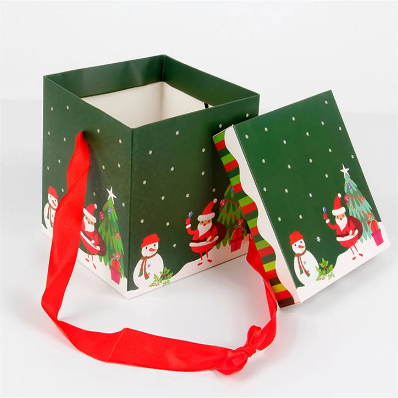 Christmas Gift Boxes Outdoor Present Decoration Under The Tree Package