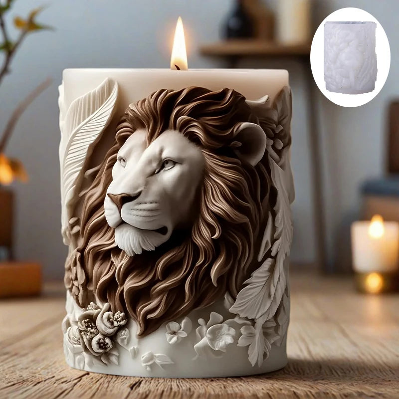 Lion Mold for candle's