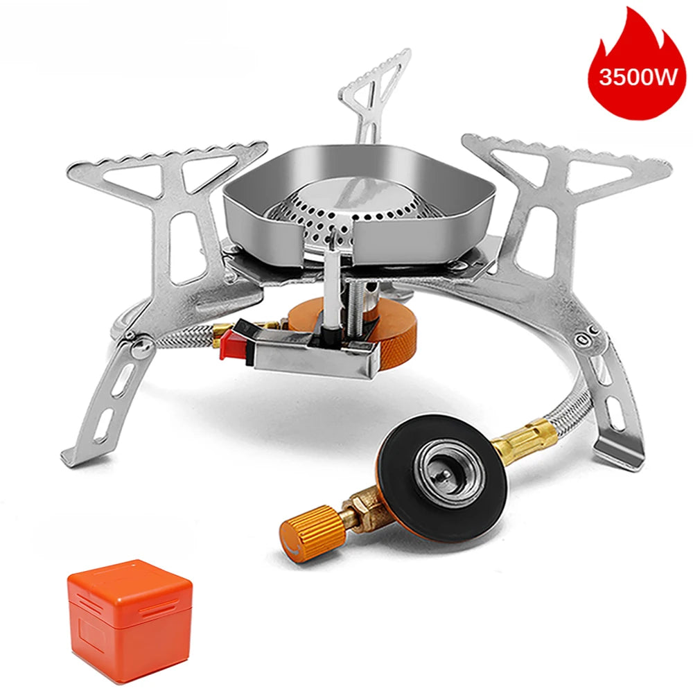 Outdoor Camping Portable Windproof outdoor Head Stove Portable Burner 5800W