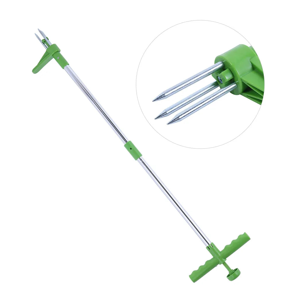 Garden Tools Portable  Puller Stand Up er Long Handle Garden Lawn Root Killer Remover Tool