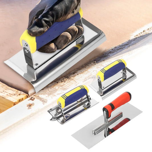 2/3Pcs Stainless Steel Concrete Tool Set