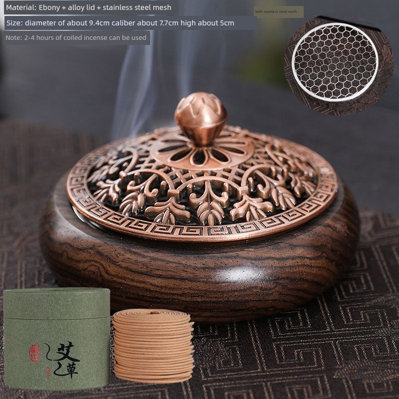 Incense Coil Burner Hollow Circle For Home