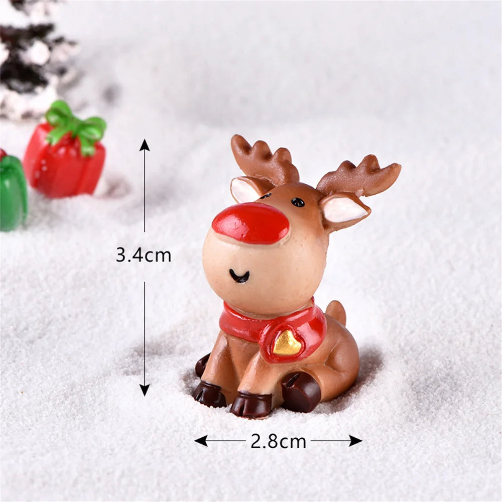 Christmas Mini Resin Figurines