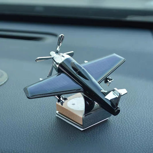 Car interior accessories solar airplane console decoration air freshener