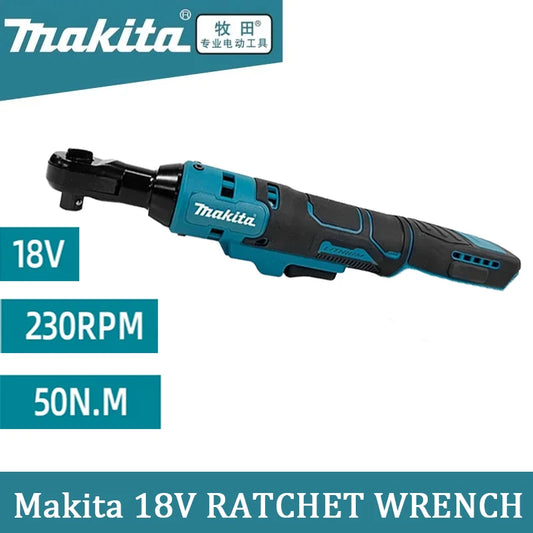 Makita 18V  Brushless Ratchet Right Angle 3/8 Wrench Cordless Variable Speed Power LED