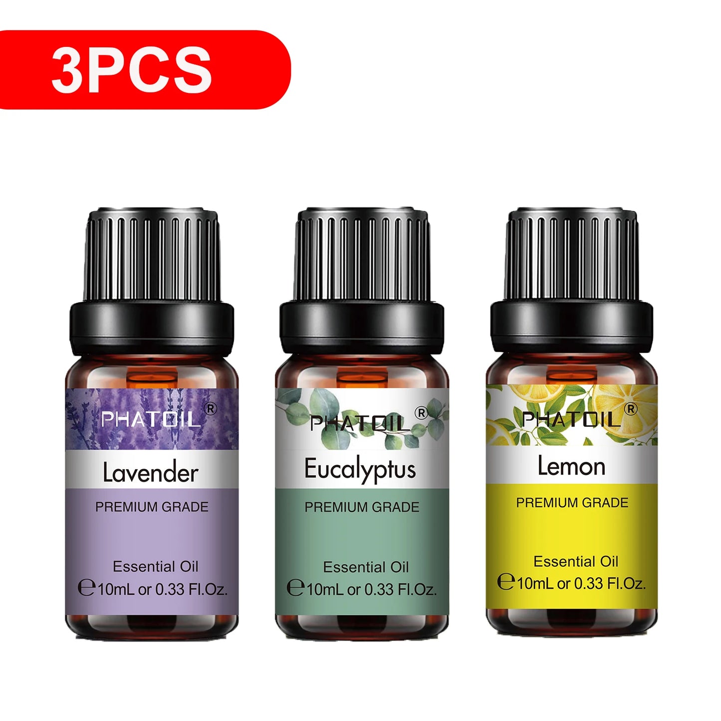 PHATOIL Natural Plant Essential Oil 10ml for Diffusers