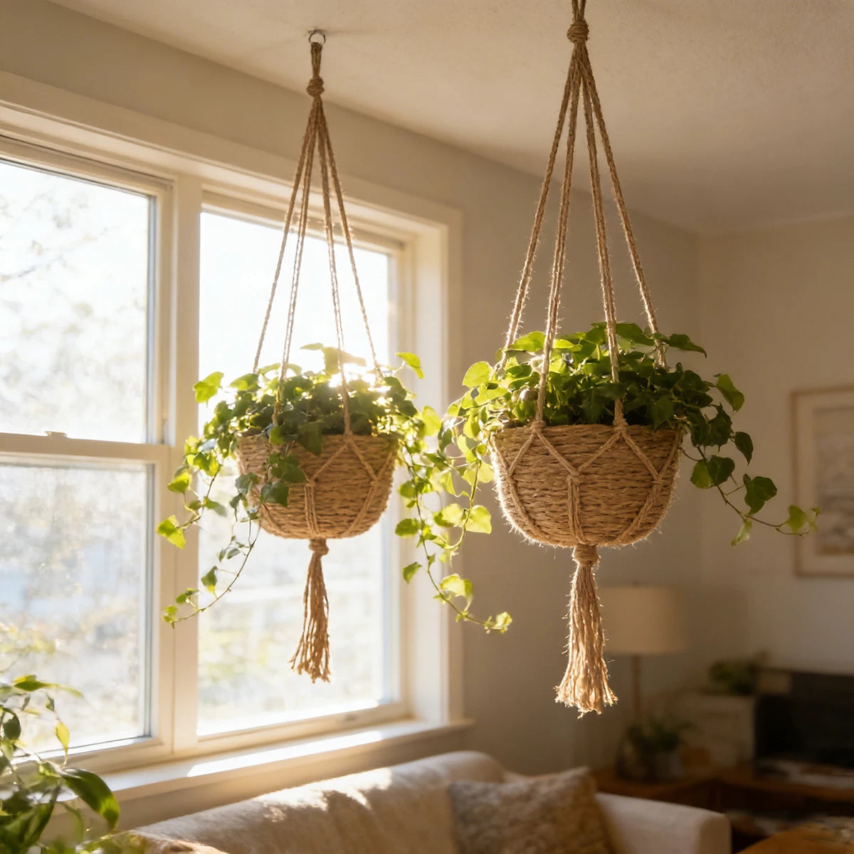 1PCS  Decorative Hanging Flowerpot Baskets
