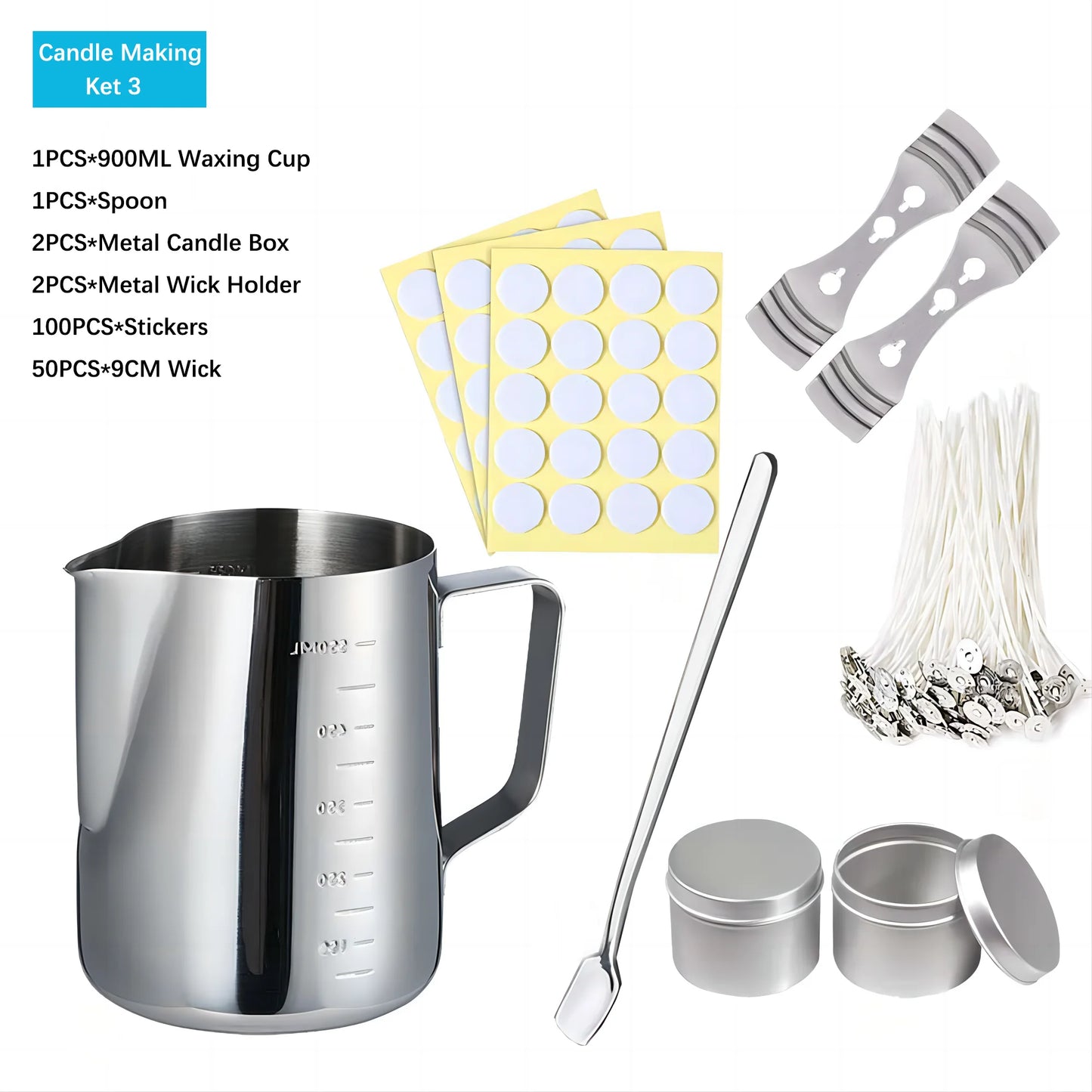 DIY Candle Making Tools Kits