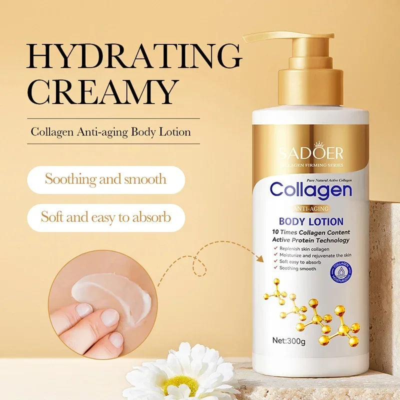 Collagen Moisturizing Essence Body Lotion Face Cream Eye Cream Toner